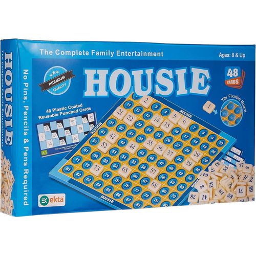 Hosi Game - Board Game with 48 Reusable Cards and a Fixable Board