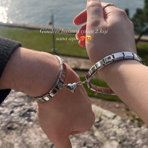 Magnetic Couples Bracelet - 2 pieces