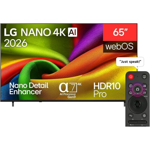 65 inch NANO 4K AI NU85 Smart TV 2026