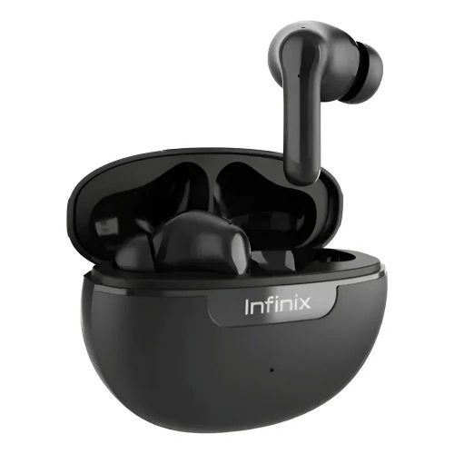 XBuds H5 Earbuds - Smart Touch Control, Fast Charging, Water Resistant XE36- 1 Year Official Local Warranty - Black