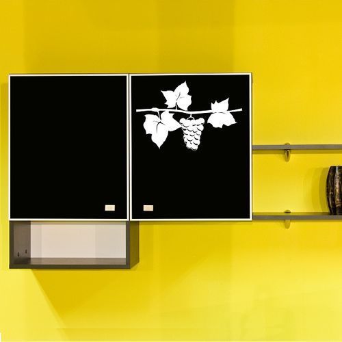 Wall Sticker 80X50Cm Black