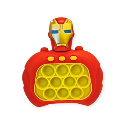 Iron Man Quick Push Pop-It Puzzle Game Machine, Electronic Game, Light Up Game,Fidget Toy