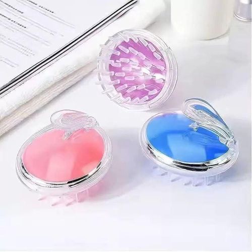 A mini hairbrush that's comfortable to hold – practical design – suitable for easily brushing hair and massaging the scalp