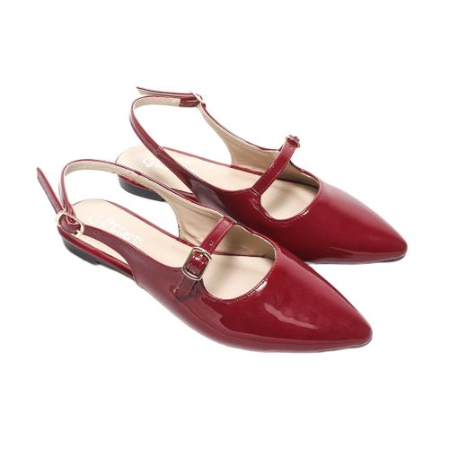 Women Ballerina - Burgundy