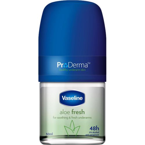 Aloe Fresh Antiperspirant Roll-On with Aloe Vera - 50ml, 48-Hour Protection