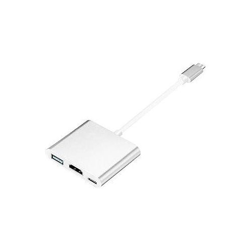 USB-C to HDMI 4K USB 30 and Female Type-C Adapter for Chromebook and MacBook