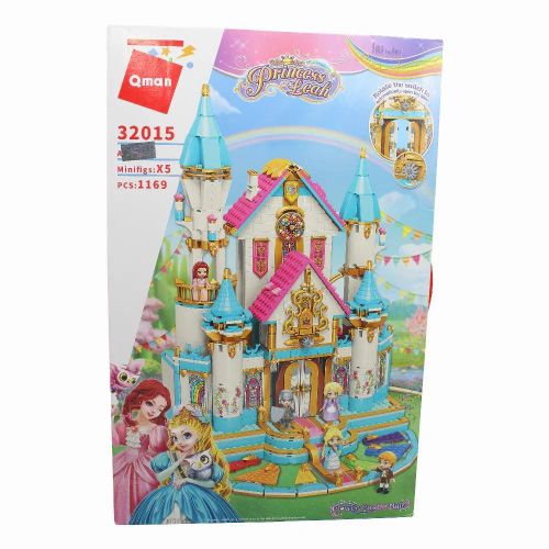 Princess Leah Flower Castle Ball Building Blocks- 1169 Pcs