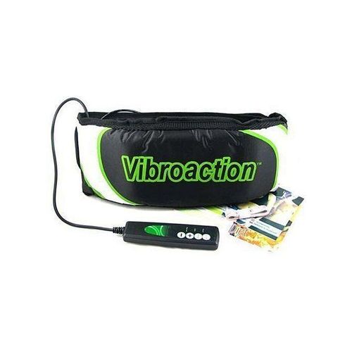 Vibroaction Slimming Massage Belt - Black