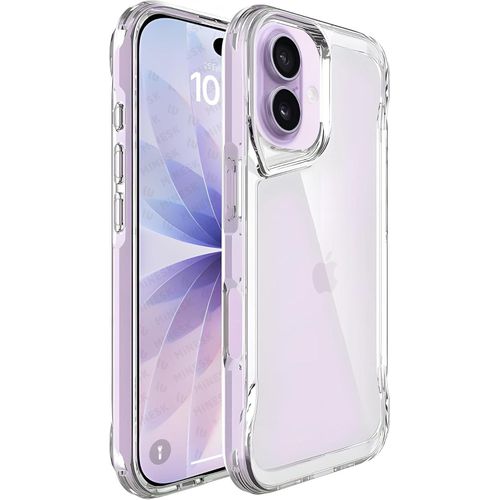 for iPhone 17 Case Transparent, Heavy Duty Durable 3-Layer (Not Yellowing)(Military Grade Drop Protection) Shockproof/DropProof Protective Cover - Clear