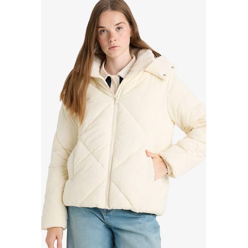 Waterproof Standard Fit Faux Fur Lined Puffer Jacket