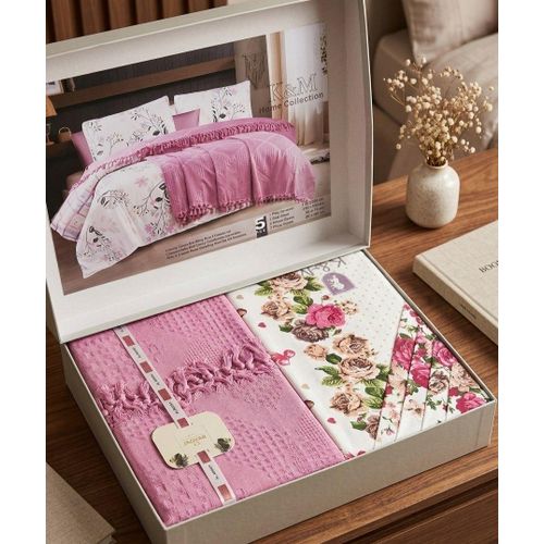 Luxury Quilt and Bedsheet Set - 4 Pieces