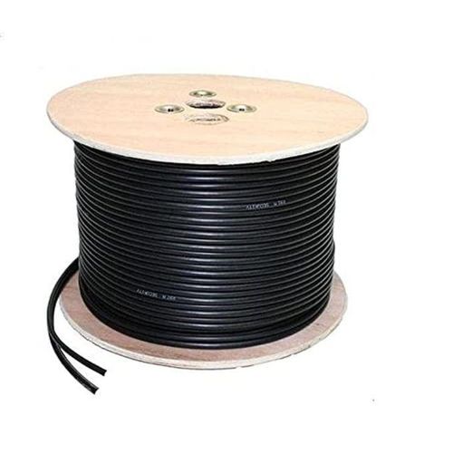 200M RG59 & Power Pro Black Coaxial Cable for Surveillance & CCTV Cameras