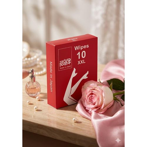 Shang Pai Japanese Premium Feminine Care Wipes – Silky Touch & Long-lasting Freshness – 10 Pieces