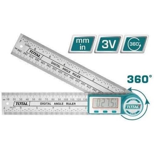 Digital angle ruler 0-360°