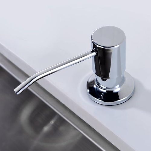 Compact Liquid Soap Dispenser for Sink and Kitchen Countertop