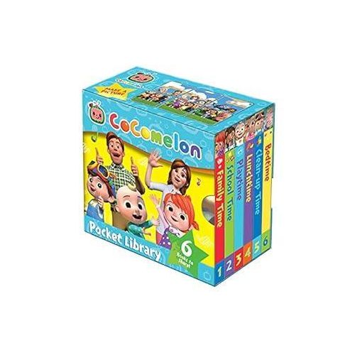 CoComelon Pocket Library: 6 little illustrated board books