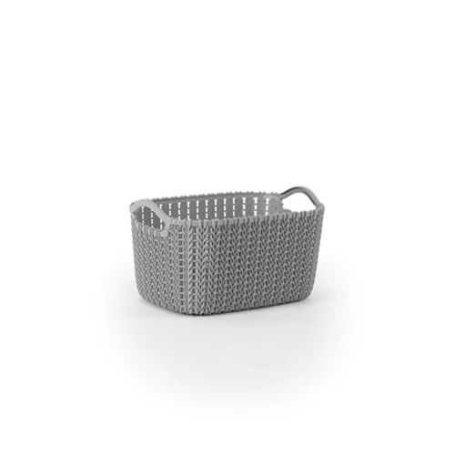 Turt Bread Basket Small Gray