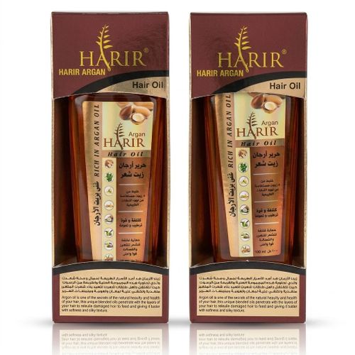 1 plus 1 Hair Oil - Rich in Moroccan Argan Oil & 8 Natural Oils (each one 100ml)