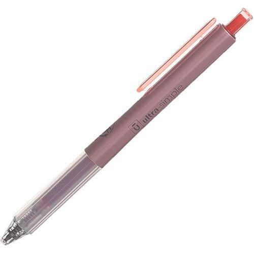 Chenguang Ultra-Simple Mechanical Gel Pen 0.5mm Red Ink - No:AGPH6101