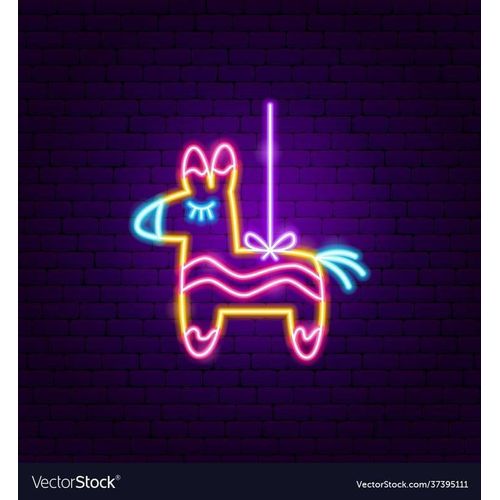 لافتة ضوء النيون الزخرفية