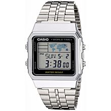 A500WA-1D Stainless Steel Watch - Silver