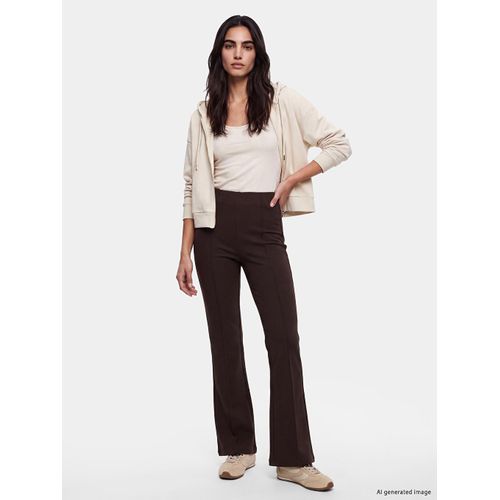 High Waist Flare Women's Trousers