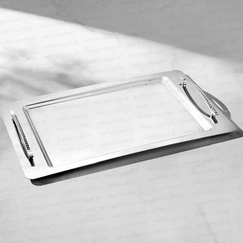 Rana Mirror Stainless Steel Serving Tray