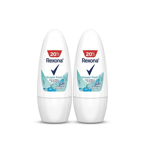 Shower Fresh Roll-On Anti-Perspirant 48H Protection - 2 Pieces20ml