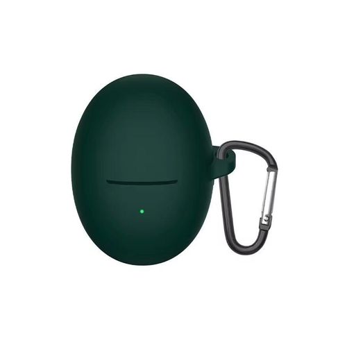 غطاء متوافق مع سماعات هواوي فري بودز 6، مقاوم للخدش، مصنوع من السيليكون الحراري المرن (TPU)، غطاء متوافق مع سماعات هواوي فري بودز 6 (أخضر)