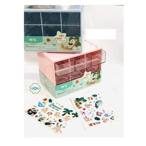 M&G Chenguang Organizer and Storage Collection Box - 9 pockets - No:ASB902J4