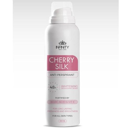 Cherry Silk Antiperspirant Whitening Deodorant Spray 200 ml