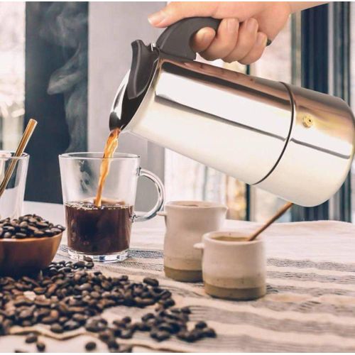 Turkish and Arabic coffee maker - Elegant design and comfortable heat-resistant handle - Fast performance and safe control for perfect brewing every time (6 cup capacity)