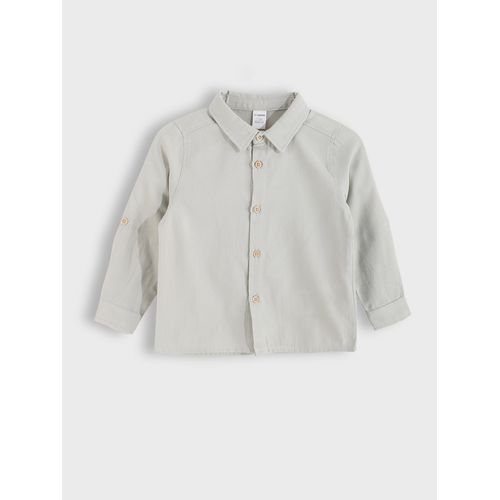Basic Long Sleeve Boy's Shirt