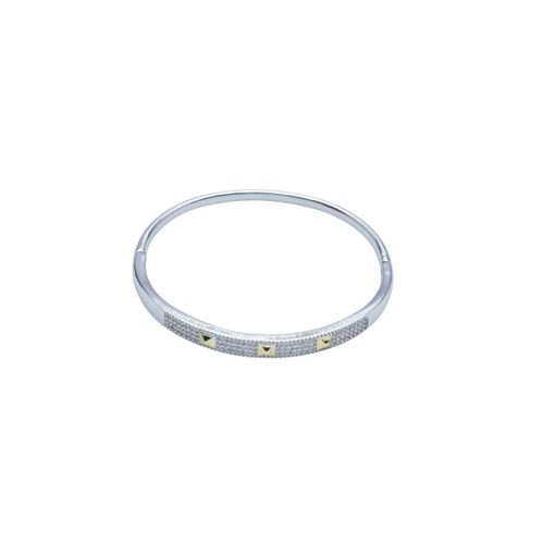 Elegant Platinum Bracelet for Women, Silver - Bracelet28