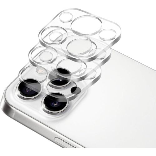 Camera Lens Protector for iPhone 12 Pro 6.1 Inch 3 Pack Ultra HD Tempered Glass 9H Hardness Scratch Resistant Case Compatible Easy Install