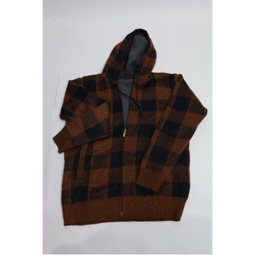 Men's Hooded Cardigan Sweater Jacket