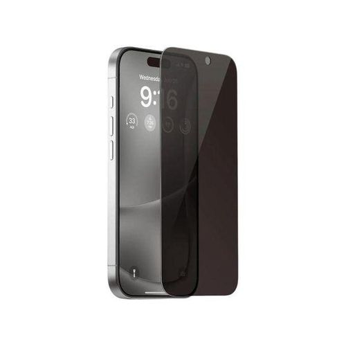 Privacy tempered glass screen protector, anti-spy, for Apple iPhone 16 Plus