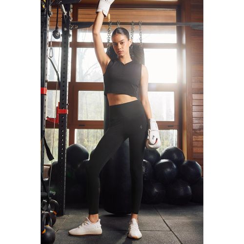 Woman Legging Fit Leggings - Black