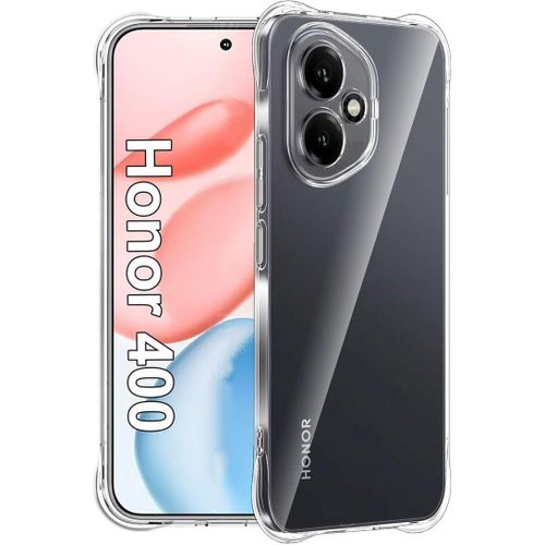Clear Shockproof Tpu Mobile Phone Case, Slim Soft Silicone Protective Case For Honor 400