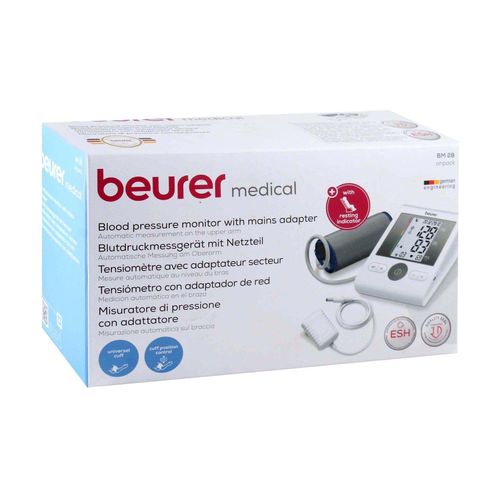 Medical Blood Pressure Monitor with Main Adaptor BM28, 1 Pack