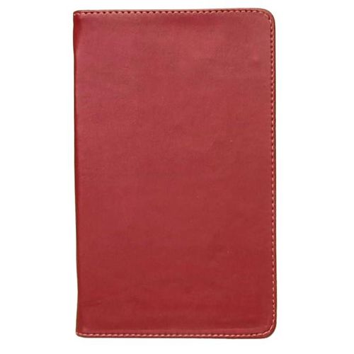 Leather Flip Phone Case For Samsung Galaxy Tab A 10.1 2016 / SM-T580 / SM-T585 -0- Red