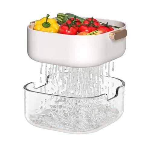 Reliable acrylic kitchen strainer, 1-piece pack