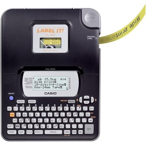kl-820 llabel it label printer