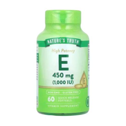 Vitamin E 1000, 60 softgel capsules / 1000 IU strength