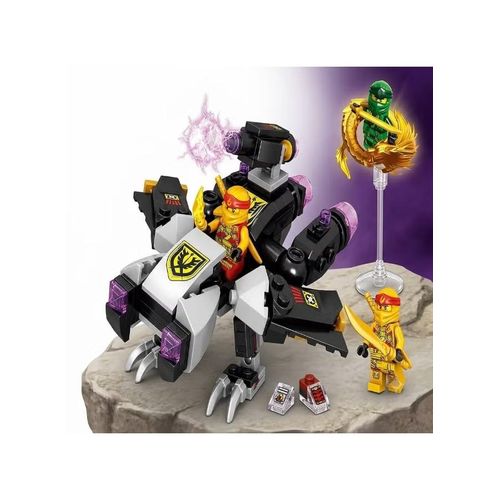 Ninjago building block set featuring a warrior figure and a combat vehicle – 91 pieces – suitable for children aged 6 and up.