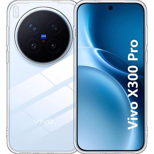 Cover for Vivo X300 Pro, Slim Soft TPU Case, Premium Liquid Silicone Protective Case for Vivo X300 Pro - Transparent
