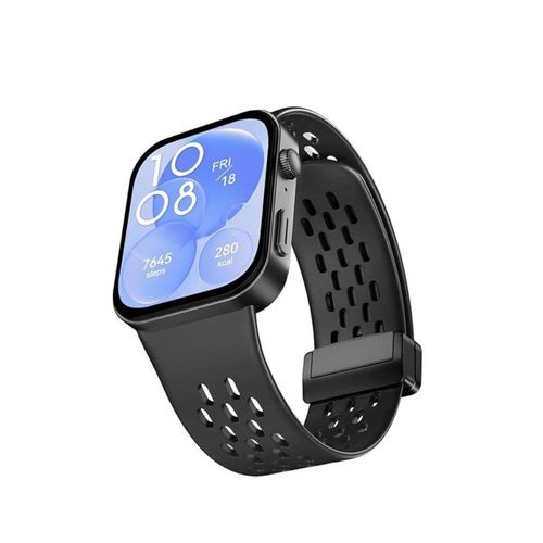 Replacement Silicone Strap for Huawei Watch Fit 4 Pro 2025 Breathable Soft Silicone Sports Band Adjustable Design for Huawei Watch Fit 4 Pro 2025 -