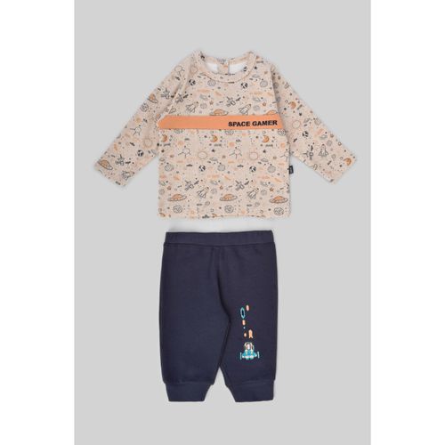 Baby Boys Galaxy Print Pajama Set