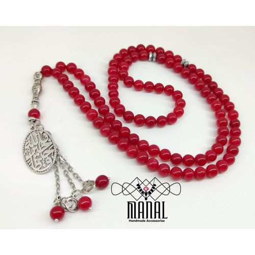 Rosary Made Of 99 Natural Jat Stones