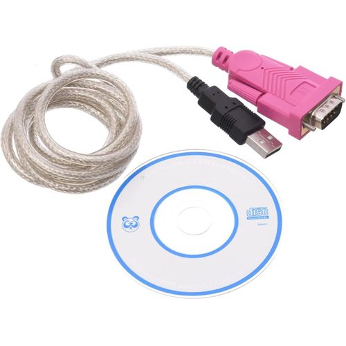 محول كابل ,وصلة USB2.0 إلى Rs232 لأجهزة متعددة 9 دبابيس - 1.5 متر - متعدد الألوان